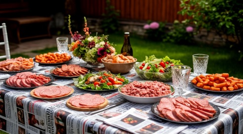 самодельные свадебные закуски и нарезки