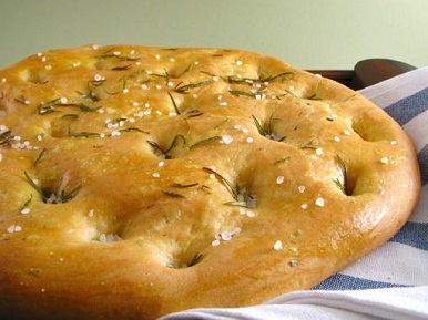 фокачча с каперсами