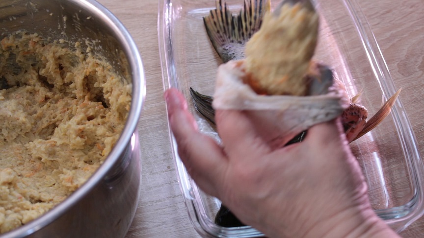 фарширование щучьего мешка