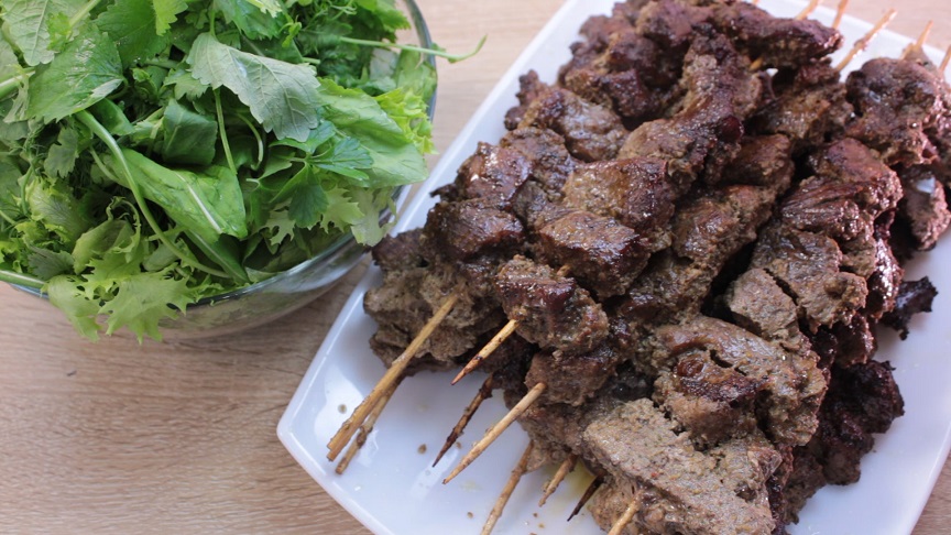 готовый шашлык маринованный в иранском маринаде