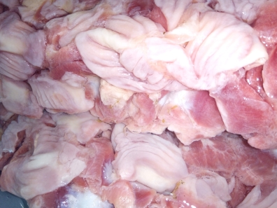 куриные желудки сырые очищенные и промытые